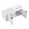 Modern 48" Bathroom Vanity Sink Combo With Spacious Storage - White - Image 15