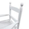 Children's Rocking Chair Indoor Or Outdoor, Suitable For Kids, Durable - White - Image 7