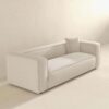 Marshall - Modern Boucle Sofa - Cream / White - Image 3