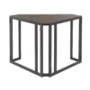 Roman - Industrial Corner Desk - Black / Espresso - Image 4