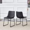 (Set of 4) Classic Chairs, A Stylish Seat Suitable For Modern Minimalist And Industrial Style Environments - Black - Image 7