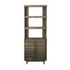 Avondale - High BookShelf Pier - Charcoal Brown - Image 2