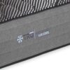 Pure Ice - 14" King Lux Firm Quilted Mattress - Black - Image 2