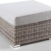 Outdoor Ottoman With Cushion - Gray - Image 4