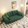 Human Dog Bed, Lazy Sofa Couch, Multifunctional Foldable Sofa Bed, 3 In 1 Teddy Fabric Sleeper Sofa Bed For Living Room Guest Bed, Playroom - Green - Image 8