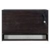 Queen Murphy Bed With Large Drawers - Espresso - Image 9