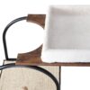 Cat Climbing Frame, Cat Tree, Modern Cat Tower, Multi-Level Cat Condo With 1 Caves, 2 Scratching Posts, Perch, For Indoor Cats - White / Vintage - Image 6