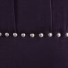 Dawn - Tufted Round Ottoman Nailhead Accents - Purple - Image 8