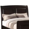 King Bed Transitional - Rich Cappuccino - Image 6