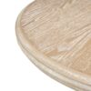 Accent Table Round Rustic Ash Veneer Reclaimed Wheat - Natural - Image 5