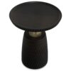 Breanna - Side Table - Black / Gold - Image 4