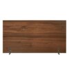 4 Door Cabinet With 1 Drawer, With 4 Adjustable Inner Shelves, Storage Cabinet - Walnut - Image 11