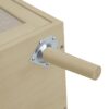 2 Door Shoe Cabinet With 1 Drawer, Freestanding Modern Shoe Storage Cabinet, For Entryway - Natural - Image 23