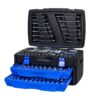 Tool Box With 266 Pieces Hand Tool Set - Black - Image 6
