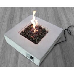 Reinforced - Propane / Gas Fire Pit Table - Gray
