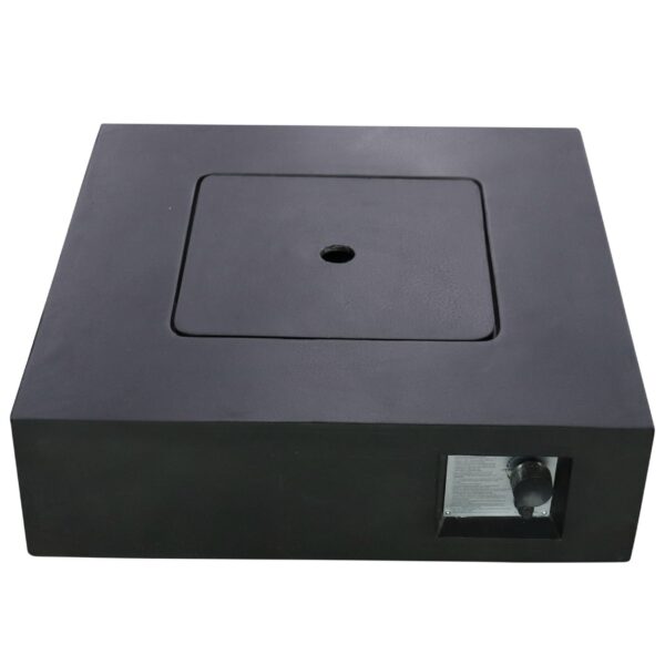 Reinforced - Propane / Gas Fire Pit Table - Charcoal