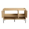 Minimalist 48" Freestanding Bathroom Vanity With 3 Soft Close Cabinet Doors - Oak - Image 9