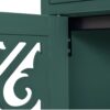 2 Door 2 Drawer Cabinet, American Furniture, Suitable For Bedroom, Living Room, Study - Dark Green - Image 23