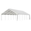 Party Tent Heavy Duty, Large Wedding Event Shelters With 3 Carry Bags & Removable Sidewalls, Outdoor Canopy Gazebo Commercial Tents For Parties Carport Camping Garden Patio - White - Image 12