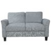 Living Room Furniture Loveseat Sofa And 3 Seat Sofa - Gray - Image 3