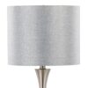Lenuxe - Contemporary Table Lamp (Set of 2) - Nickel / Gray Sparkly / Silver Metallic Threading - Image 4