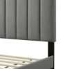Full Sized Channel Bed & USB - Gray - Image 5