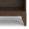 Harper - 5 Shelf Bookcase - Walnut Brown - Image 5