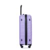 3 Piece Luggage Sets Lightweight Suitcase With Two Hooks, Spinner Wheels, Tsa Lock, (20/24/28) - Light Purple - Image 9