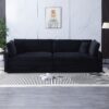 2 Throw Pillows, Four Backrests, Opening Up A New Style For The Living Room's Casual Area - Black - Image 6