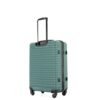 3 Piece Luggage Sets Lightweight Suitcase With Two Hooks, Spinner Wheels, Tsa Lock, (20/24/28) - Green - Image 11