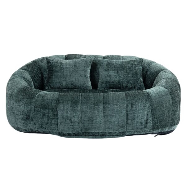 Bean Bag Sofa Lazy Sofa Durable Comfort Lounger High Back Chair For Indoor & Outdoor Use - Emerald