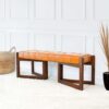 Riley - Bench - Brown / Rustic / Tan - Image 4