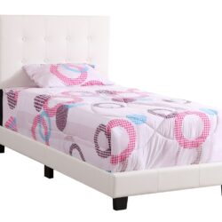 Caldwell - Twin Bed - White