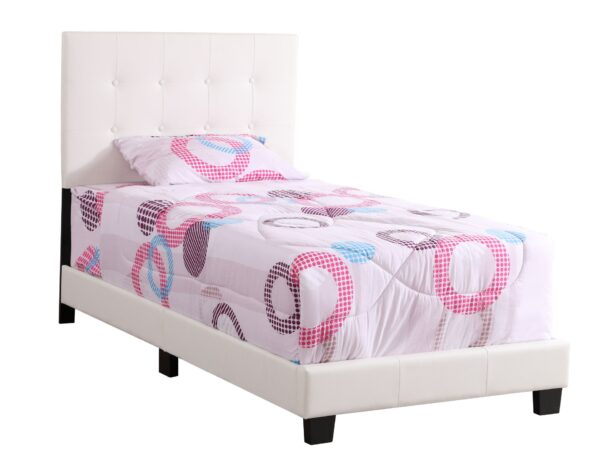 Caldwell - Twin Bed - White