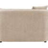 Keith - Chenille Loveseat With 2 Matching Color Toss Pillows - Beige - Image 3