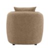 Keith - Chenille 3 Piece Living Room Set (Comes With Matching Color Toss Pillows) - Brown - Image 4