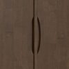 Harper - 3 Door Sideboard Buffet / Storage Cabinet - Walnut Brown - Image 11