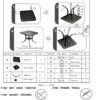 End Table - Dark Lava Bronze - Image 5