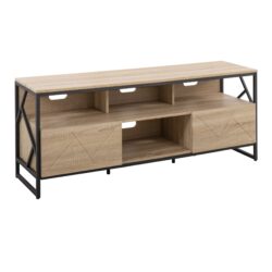 Folia - Contemporary TV Stand - Natural / Black