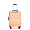 Expandable 3 Piece Luggage Sets Pc Lightweight & Durable Suitcase With Two Hooks, Spinner Wheels, Tsa Lock, (21/25/29) - Peach - Image 11