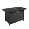 Rectangle Fire Pit - Black - Image 3