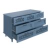 7 Drawer Cabinet, American Furniture, Suitable For Bedroom, Living Room, Study - Blue - Image 16