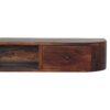 Lunar - 2 Drawer Floating Console - Chestnut - Image 6