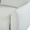 Wall Hugger Recliner, Power Recliner Chair, Electric Recliner For Living Room, Leather Reclining Armchair, Reclining Sofa For Bedroom / Apartment / Rv, With USB Port (Type - C) - Light Gray - Image 26