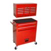 High Capacity Rolling Tool Chest With Wheels And Drawers, 8 Drawer Tool Storage Cabinet - Red - Image 10