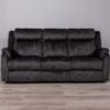 Sonet - Domino Reclining Sofas - Gray - Image 4