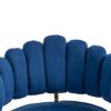 Modern Home Office Desk Chair With Adjustable Height And Swivel Wheels - Navy - Image 19