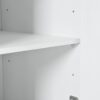 Creative Carved 4 Door Sideboard With Handleless Press To Open Design - White - Image 15