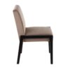 Carmen - Contemporary Chair (Set of 2) - Black / Light Brown - Image 3