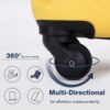 3 Piece Luggage Sets Lightweight Suitcase With Two Hooks, Spinner Wheels, Tsa Lock, (20/24/28) - Yellow - Image 18